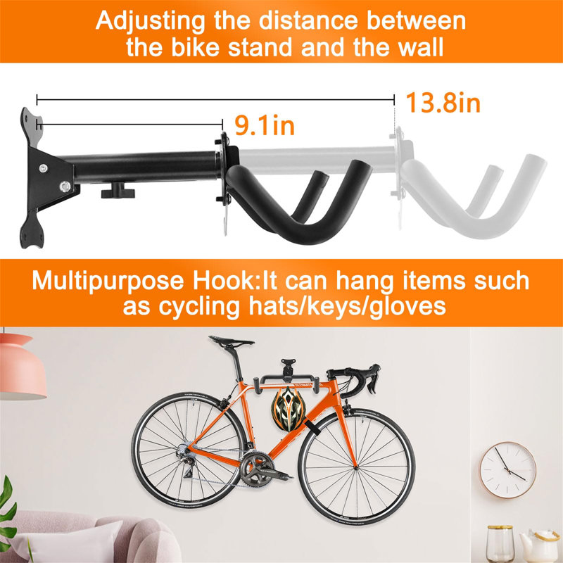 WFX Utility Metal Bike Rack | Wayfair.co.uk