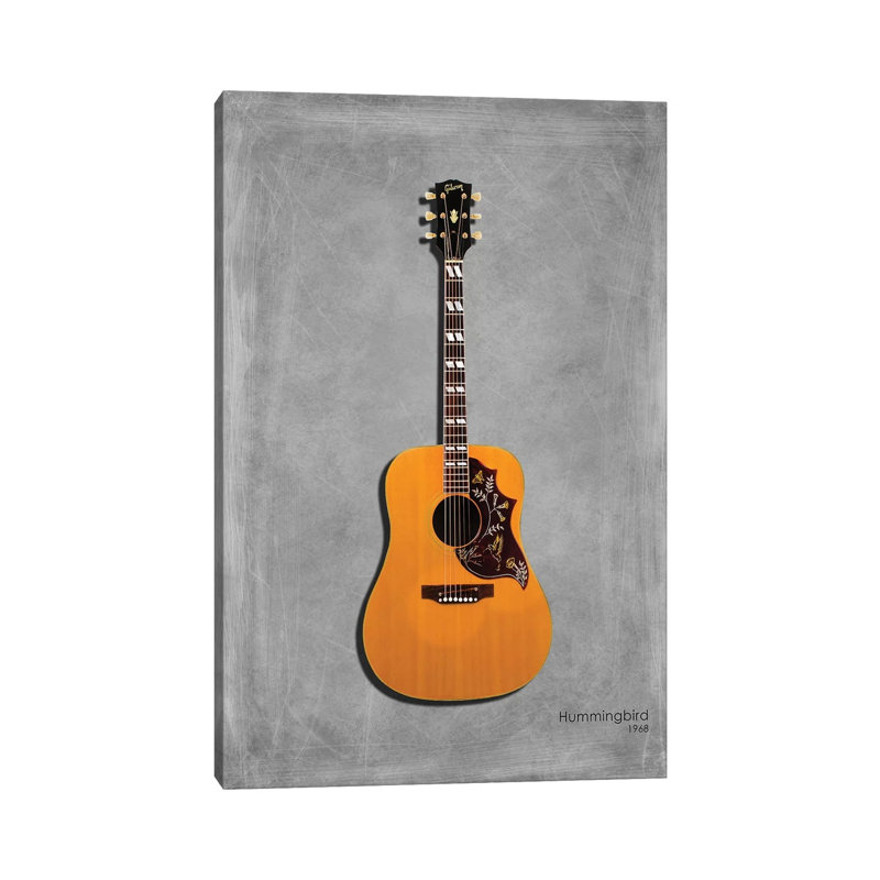 Gibson Hummingbird, 1968 by Mark Rogan - Wrapped Canvas Print, 66.04 cm H x 45.72 cm W x 3.175 cm D