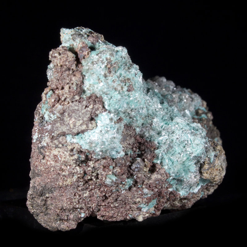 Aurichalcite. Santa Eulalia Mine, Mexico