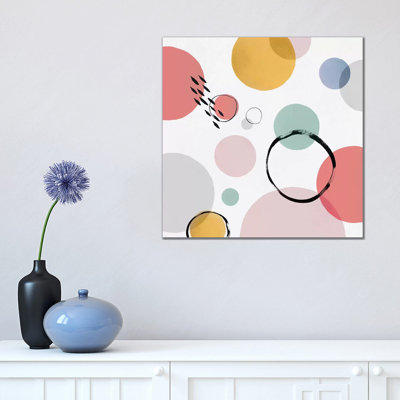 Colour Motion I by Isabelle Z - Wrapped Canvas Painting