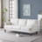 Comfortable Faux Leather Sofa For Living Room, Enhancing Home Ambiance