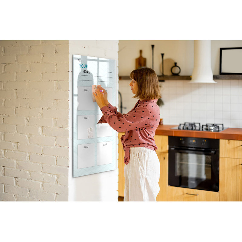 Magnetic Glass Dry Erase Board