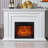 23'' W Electric Fireplace Insert