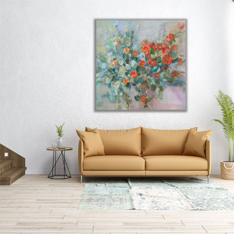 «All the Blooming», reproduction d'art sur toile, H 40 po x l 40 po
