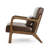 Bradley Faux Leather Armchair-2038384851