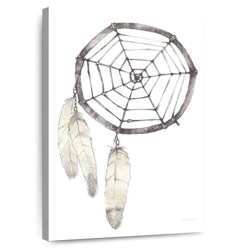 Kerner Dream Catcher Follow Your Dreams Neutral, 24" H x 16" W
