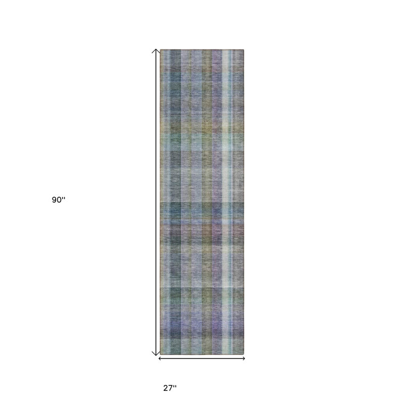 Tapis de couloir d'extérieur 8 po