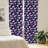Tropical Flower Semi-Sheer Rod Pocket Curtain Panels-45210125
