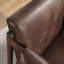 Chaise avec accoudoirs amovibles en similicuir Arlena-1517412379