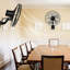 Ventilateur mural 90 degrés à 5 vitesses à oscillation horizontale pour l'intérieur et l'extérieur