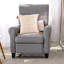 Housse et insert de coussin carré en mélange de coton Hainsly-101698621-87654917