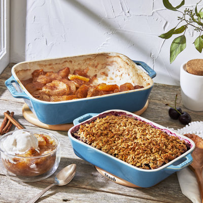 Ceramique Rectangular Baking Dish Set 2 Piece