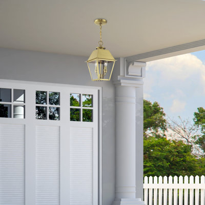 Amouri 2 -Bulb 15" Outdoor Hanging Lantern