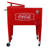 Leigh Country 60 Quarts Serving Station / Cart Cooler with wheels in Red