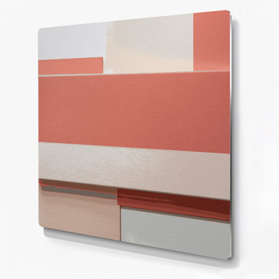 Minimalism 34 Gray Metal Wall Art
