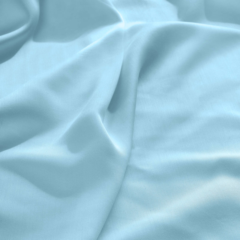 Lit de poche modulaire modulaire de Beechwood, Bleu clair, Ensemble de draps pour lit double avec drap-housse