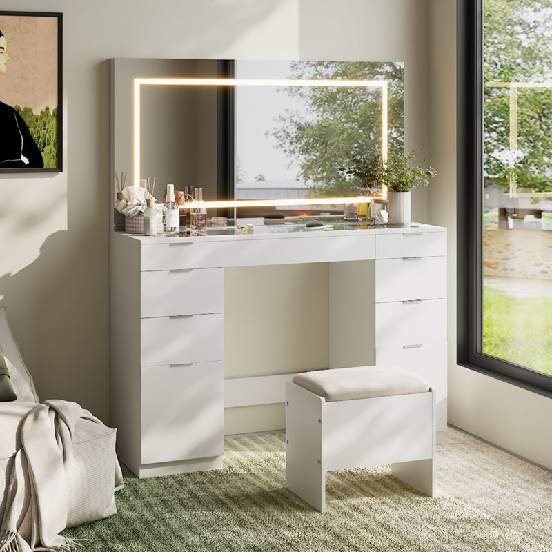 Dressing Table with Mirror