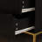 3 - Drawer Nightstand With Metal Legs-1714995395