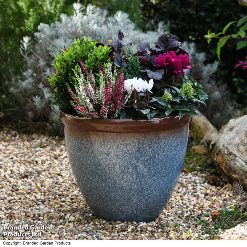 Pot Planter, Blue