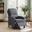 Ensemble de 2 fauteuils inclinables manuels rembourrés pour le salon-595207590