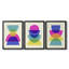 Bright Stack I - Toile tendue avec châssis sur mesure - 3 pièces-282681287-282681290