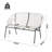 CONDESSA OUTDOOR PATIO WICKER LOVESEAT-48370252