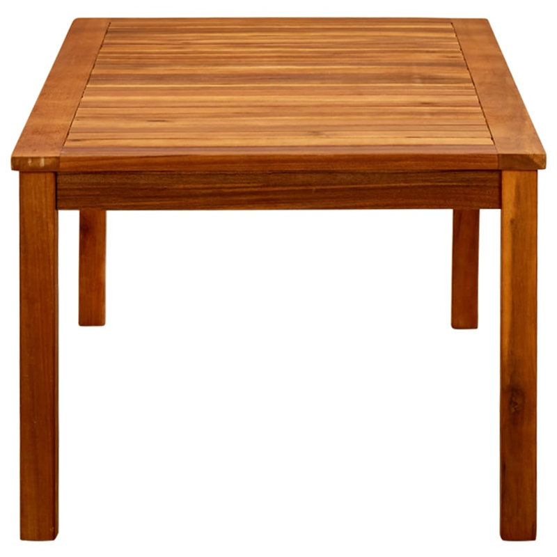 Alexadra Solid Wood Frame Single Coffee Table, 17.7" H x 46.3" W x 23.6" D, Brown