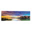 Willow Lake Spring Sunset by Bob Larson - Panoramic Print on Canvas-1997156905-1895115552