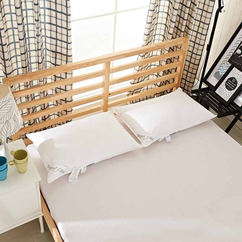 Oreiller en duvet d'oie blanche 400TC, Grand