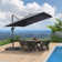 351cm X 274cm Rectangular Cantilever Parasol