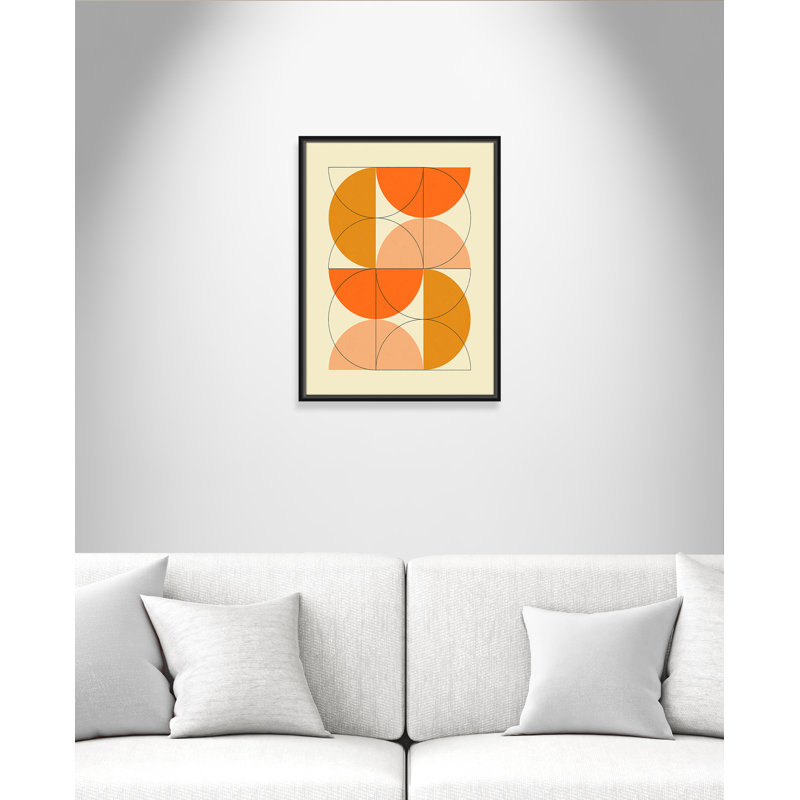 «Imaginaire 2» par Blue, Framed Canvas, Cadre flottant noir, L 19,5 po x H 25,5 po
