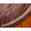 Tapis brun à motif géométrique Harvest-40279112