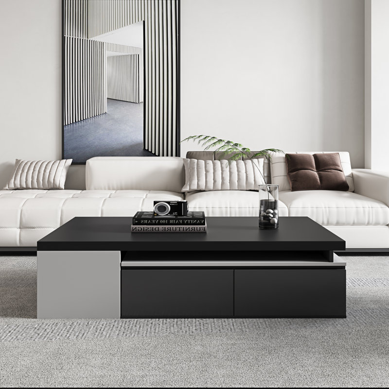 Table basse 70,9 po avec tiroir de rangement
