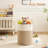 Laundry Basket,woven Cotton Rope Laundry Hamper,60l For Decor Storage Of Dirty Clothes,toys And Blankets In Bathroom,baby Room And Living Room