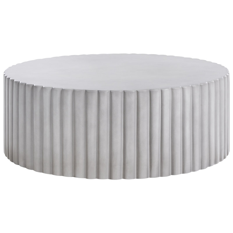 Solid Coffee Table, Grey, Grey