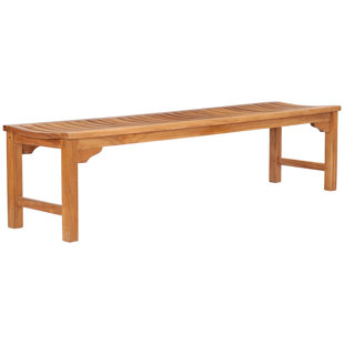 Banc de douche en bois