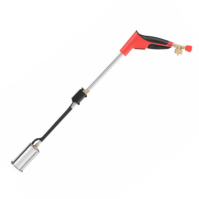 Propane Torch Weed Burner 45,000 BTU High Output 30" Long Detachable, for Garden Weed Burning & Road Ice Snow Melting, Adjustable Flame, Heavy Duty Blow Torch with Self Igniter, Flamethrower