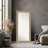 Luxe Non-Beveled Framed Full-Length Floor Leaner Mirror-120330313