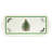 Pimpernel Christmas Tree Melamine Sandwich Tray 15X6.5"
