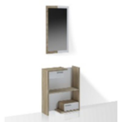 Ehrmut Dressing Table with Mirror