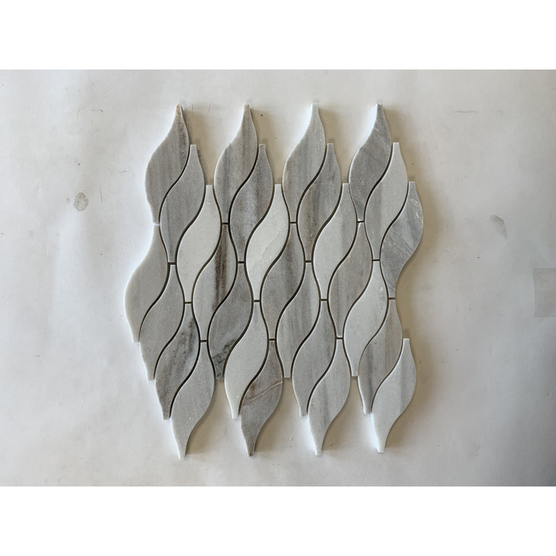 10" x 10" Marble Mosaic Wall and Floor Tile