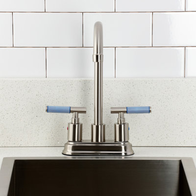 Kingston Brass Synchronous Deck Mount Bar Faucet