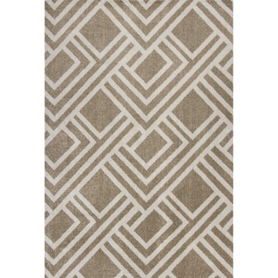Tapis intérieur / extérieur beige Church Street