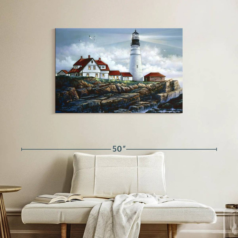 Phare de Portland Head, H 26 po x l 39 po