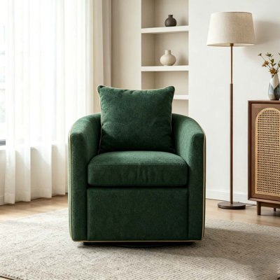 Fauteuil pivotant rembourré Fauteuil club