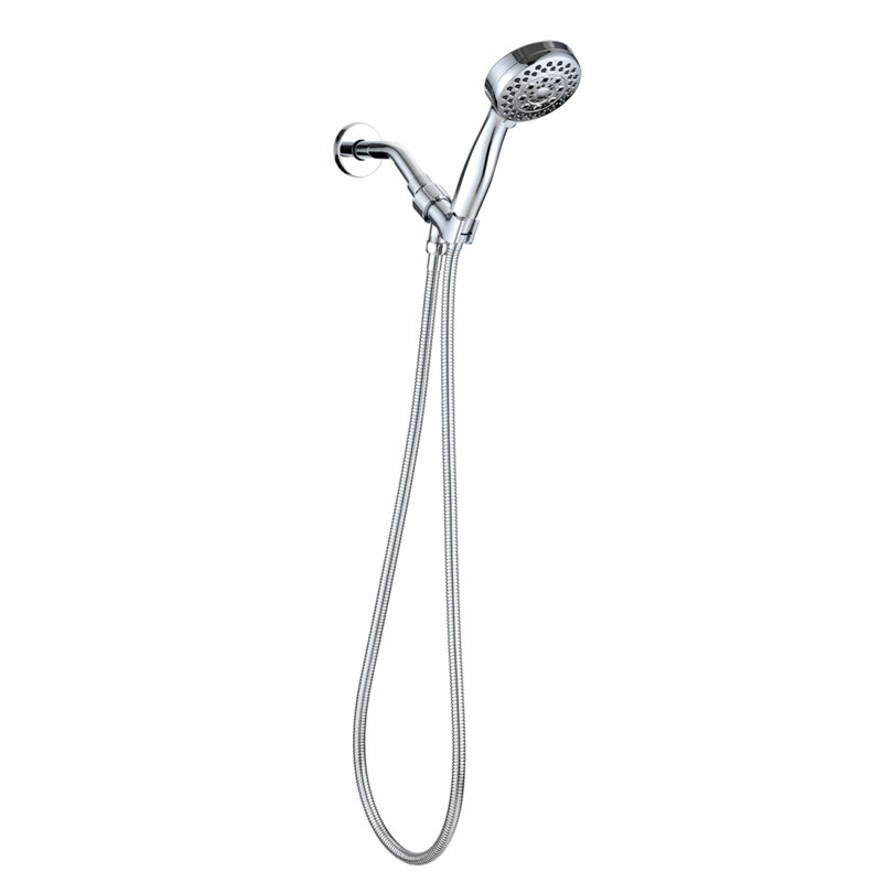 Handheld Shower Head With Hose High Pressure Shower Heads, Chrome, Chrome