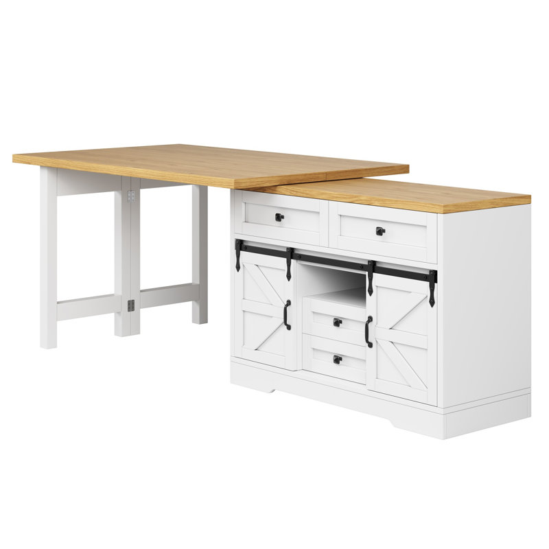 Metal Base Dining Table
