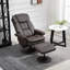 Fauteuil inclinable avec repose-pieds HOMcom