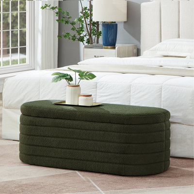 Skandar Storage Ottoman Bench for End of Bed