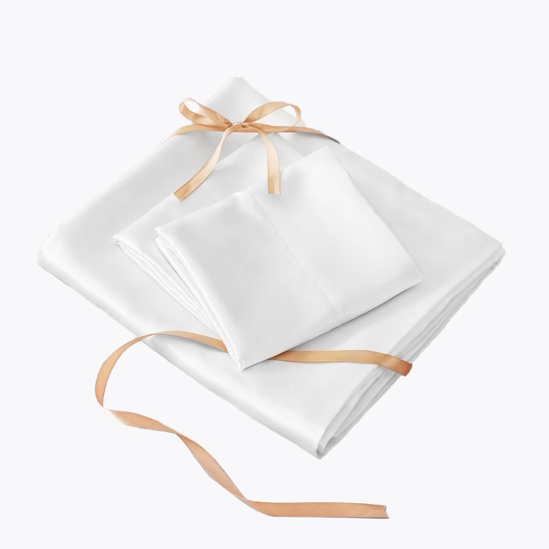 Microfiber Soft Sheet Set,Deep Pocket, Silky Soft, Wrinkle-Resistant, Twin Size., Twin Sheet Set with 2 Pillowcases, White